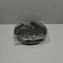 10" Oak Wood Lazy Susan Turntable Organizer, Lazy Susan for Cabinet Dining Table Pantry Kitchen Countertop Spice Bathroom Vanity Tray for Counter Dresser Sink Soap Holder Coffee Table Bar Decor Black