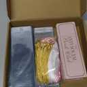 50PCS Pink Bow Bookmarks, Paper Bookmark Bulk 6" x 2" Funny Bookmarks for Women, Gift for Book Lover, Cute Book Marks for Reader Booklovers Students Schools Gifts (Bow)