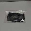 2 Pack Unisex Swim Caps with 3D Ear Protection, Durable Flexible Silicone Swimming Hats for Women Men Kids Adults, Bathing Swimming Caps for Short/Long Hair with Ear Plugs&Nose Clip (Black)