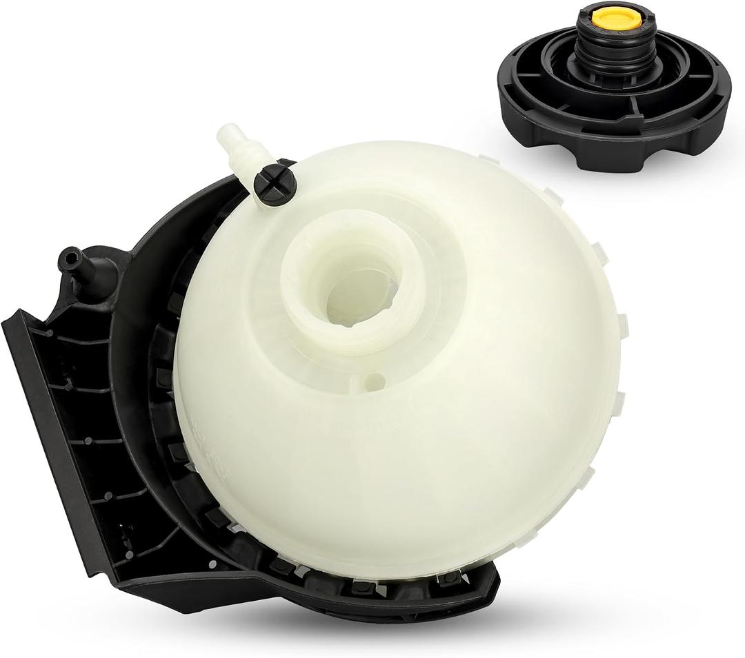 603-880 Coolant Overflow Reservoir Tank with Cap &Sensor For 2012-2019 BMW 120i 220i 228i 320i 320i 328i 428i 520i L4 2.0L Replaces#17137642158 17137609469