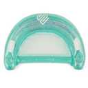 Justice Pool Chair Float, Ergonomic Backrest for Upright Seating Position, Green, Ages 6+, Unisex, Teal