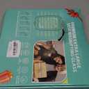 10X 30X Extra Large Magnifying Glass with Light and Stand,7-inch Lighted Magnifier,5 Color Modes Stepless Dimmable,Rectangle Hands-Free Magnifying Glass Desk Lamp for Reading Craft Hobby Close Work, Black