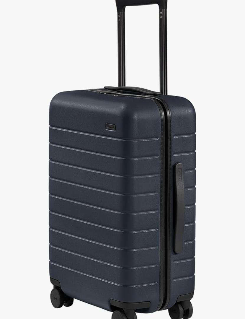 Away Carry-On Luggage, Lightweight Hardside Suitcase with Spinner Wheels, 22 Inch Airline Approved, TSA Lock, Navy Blue