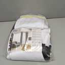 YoungsTex White 100% Blackout Curtains 72 Inches Length for Bedroom, Grommet Thermal Insulated Winter Drapes for Living Room Energy Saving, 2 Panels, 42 X 72 Inch