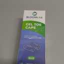 Small Toe Protectors Soft Gel Silicone Toe Caps for Pain Relief, Corns, Ingrown Toenails 6-Pack Bandages for Men & Women, Set of 5