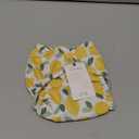 Esembly Cloth Diaper Cover - Reusable Swim Diaper, Waterproof, Breathable - Adjustable Outer Layer Over Absorbent Inner for Blowout Protection - Lemons, Size 2 (18-35lbs)