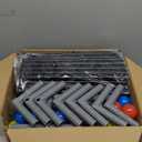 Baby Playpen with Mat, 50x50 Inch Play Pen, Playpen for Babies and Toddlers, Baby Playard for Indoor & Outdoor Active Center Game Fence, with Skin-Friendly Fabric and Soft Breathable Mesh