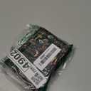 Mushroom Moon Night Small RFID Women Wallet Bifold Zipper Coin Pocket PU Leather Compact Cash Credit Card Holder Travel Wallet for Female Ladies Teen Girls 1 ID Window 10 Card Slots