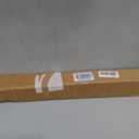 AOSKY Blackout Roller Shades Cordless Blinds for Windows, Free-Stop Shades with Valance, Thermal Insulated Fabric, UV Protection, Natural Woven Blinds for Home and Office (37" W x 72" H, White)