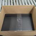 IRIS USA Plastic Drawer Storage Organizer Rolling Cart, with Wheels Casters, 4-Drawers, for Art Craft Supplies Bathroom Dorm Bedroom Laundry Room, Wide, Black