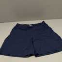 ALLZERO Feel Fit Women's Athletic Shorts 6" with Zip Pockets High Waisted Bermuda Shorts for Women Walking Running Casual (Navy) S