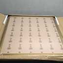 Wood 24x24 Frame Gold, Ornate Natural 24x24in Poster Picture Frame, Modern Golden 24 x 24inch Gallery Wall Photo Frame with HD Plexiglass, Horizontal Vertical Wall Mounting Display 1pcs