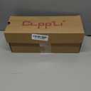 CLPP'LI Womens Slip on Faux Fur Warm Winter Mules Fluffy Suede Comfy Slippers (9, Grey)