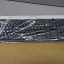 SolidTek Bilingual Farsi English Black USB Wired Computer Keyboard