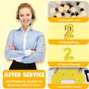 4FT Marquee 2 Numbers, Light Up 2 Glitter Gold Giant Marquee Mosaic Frame Light Up Numbers for 2nd 22 23 26 28 Birthday Party Decorations Mosaic Number 2,DIY Frame Pre-Cut Foam Board Kit