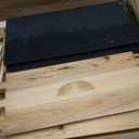 Beehive 10 Frame Bee Hives and Supplies Starter Kit, Bee Hive for Beginner, Honey Bee Hives Includes 1 Deep Brood Hive Box, 1 Bee Hive Super Box with Beehive Frames and Foundations