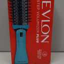 REVLON One Step Volumizer PLUS Hair Dryer and Styler | More Volume, Less Damage, and More Styling Control for Easy and Fast Salon-Style Blowouts, Plus Travel Friendly (Teal)
