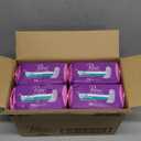 Poise Incontinence Pads & Postpartum Incontinence Pads, 3 Drop Light Absorbency, Long Length, 96 Count (4 Packs of 24),