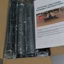 COOLWUFAN Musical Rotating Christmas Tree Stand with Remote Control, Built-in Electrical Outlets Xmas Tree for Up to 9ft Artificial Trees, Stable 360 Degree Spinning Tree Base Holder