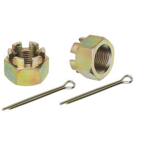 2PCS Rear Axle Castle Nuts 7543005 Replacement for Polaris ATV Big Boss, Trail Blazer 250 1990-06/330 2008-13, Magnum Scrambler Sportsman Xpedition Xplorer