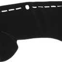 Dash Cover - Car Center Console Non-Slip Dash Board Mat - for Kia Forte 2014-2018 - Polyester Black - 1Pc