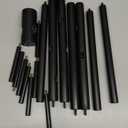 Coat Rack, Coat Racks Freestanding with 8 Hooks 3 Adjustable Heights for Clothes, Hats, Handbags, Coat Tree Easy Assembly for Entryway, Bedroom, Hallway, Office(Black) (1PC)