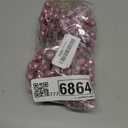 DearHouse 14 Pack Christmas Glitter Berries Stems, 7.8Inch Artificial Christmas Picks for Christmas Tree Ornaments, DIY Xmas Wreath, Crafts, Holiday and Home Decor (Pink)