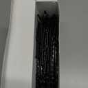 Sawysine 3 Pcs Plant Pot Cover Plant Protector from Animal Flower Pot Grid with Center Cutout Flower Cover Soil Protectors(Black,11.8 in)