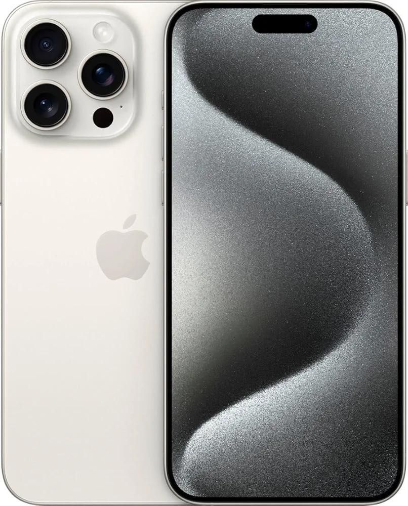 Apple iPhone 15 Pro, US Version, 256GB, White Titanium - Unlocked 