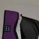 MUSICOZY Sleep Headphones Masks, Bluetooth Sleep Eye Mask for Sleeping for Side Sleepers, Sleeping Masks Headphones Wireless Music Mask Men Women with Speakers Cool Tech Gadgets Gifts (Purple)