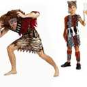 Moonear Leopard Ears Headband with Mask for Women,Leopard Costume Accessories for Halloween Cheetah Cat Cosplay