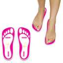 25Pairs(50Feets) Disposable Stick Spray Tanning Feet Pads Perfect for preventing spray tan solution,Deluxe & Hygienic Spray Tan Feet Pads-Ideal for Salons and Spas or Home,Easy to Apply