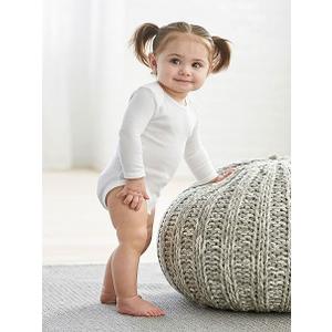 Gerber Unisex Baby Long-Sleeve Onesie Bodysuit Mitten Cuff Size Newborn 1PC White