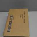 BEDELITE Twin Blanket for Couch & Bed, 300GSM Soft & Warm Fleece Blanket, Decorative and Giftable Striped Cream White Blankets for Women, Men, 60"x80"