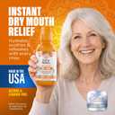GuruNanda Dry Mouth Mouthwash Helps Relieve Dry Mouth & Moisturize Oral Tissues Alcohol-Free, Gentle Hydration Oral Rinse, Fresh Mint - 16 oz, Pack of 2