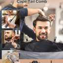 Lictin Hair Cloak Cape Black - Haircut Cape Umbrella Waterproof