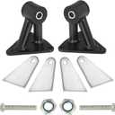 Universal Engine Weld-in Motor Mount Kit Compatible with Small and Big Block SBC BBC 350 396 454 4.3L V6 Models Swap Motor mounts Replace for 91018040 Pack of 2