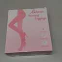 HONGTEYA Fleece Lined Tights Women Winter Thermal Leggings Pantyhose Fake Translucent Thick Warm Sheer Tights (Small)