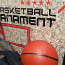 63.7" New Arcade Basketball Game Indoor for Toddlers & Kid 5-7, 8-12 - Basketball Hoop for Kids 3-12 with Wooden Board - Kids Basketball Hoop, Fun Basketball Toys & Gifts for Boys