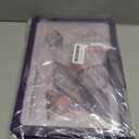 DTangLsm for MacBook Air 13 inch Case 2022 2021 2020 2019 2018 Release M1 A2337 A2179 A1932 with Touch ID, Heavy Duty Hard Shell Case Rubberized TPU Bumper Foldable Kickstand & Keyboard Cover, Purple