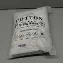 King Size Premium Cotton Fitted Sheet Only - 300 Thread Count Pure Natural Cotton Fabric - 13" Deep Pocket,Breathable,Ultra Soft & Silky (King,White)