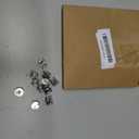 Uxcell Cam Lock Nut for Furniture, 80pcs 14.6x9.5mm Joint Connector Locking Nuts Furniture Connecting Cam Fittings