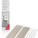 Frigidaire 18FFRACP01 Air Conditioner Side Panels, Adjustable (Expands 7-21"), 1 Count, Off-White