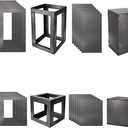 24-Piece Welding Practice Kit, 16 Gauge Steel Welding Coupons for MIG TIG Stick, Beginner Welding Training Set for DIY Metal Projects, Low Carbon Steel