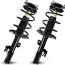 Front Left & Right Complete Strut Coil Spring Assembly Shock Absorber fit for Toyota Camry Solara 3.0L 3.3L V6 2004-2006, for Lexus ES330 2004-2006, Replace 172205 172206
