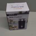 SIMPLETASTE Milk Frother, 4-in-1 Electric Milk Steamer, Automatic Warm and Cold Foam Maker and Milk Warmer for Latte, Cappuccinos, Macchiato (Blue)