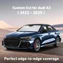 EcoNour Windshield Sunshade Compatible for Audi A3 2022-2023 2024 2025, Sun Visor for Front Windshield & Window Sun Shade Cover, UV Heat Blocker & Protector, Car Accessories