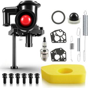 Carbhub 795477 Carburetor for 795469 795469 794147 498809 497619 795475 790206 790218 699660 794161 498811 Carburetor with 698369 Air Filter