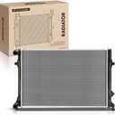 A-Premium Engine Coolant Radiator Assembly Without Oil Cooler Compatible with Volkswagen Jetta 2009-2014, Passat 2006-2009 2012-2018, Passat CC, Golf, CC, Eos & Audi A3 Quattro, 2.5L 3.2L 3.6L