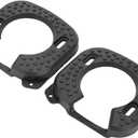 Pack of 2 Bike Shoe Cleats, Rubber Cycling Pedal Cleat Cover Bicycle Accessory with 4 Screws Fit for Speedplay Zero
